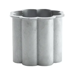 Gråsippa plant pot, Aluminum sand-casted, no. 3 Ø62 cm