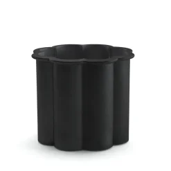 Gråsippa plant pot, Black, no. 2 Ø41 cm