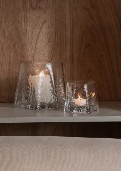 Gry Candle Lantern Ø17 cm, Clear