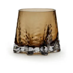 Gry Candle Lantern Ø11 cm, Cognac