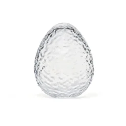 Gry standing egg 16 cm, Clear