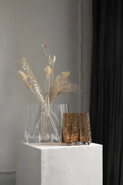 Gry wide vase 24 cm, Clear