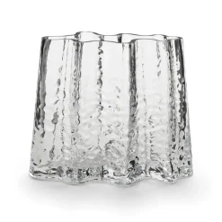Gry wide vase 19 cm, Clear