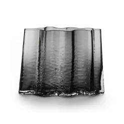 Gry wide vase 24 cm, Smoke
