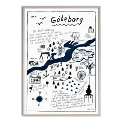 Göteborg poster, 50x70 cm