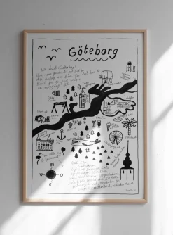 Göteborg poster, 50x70 cm