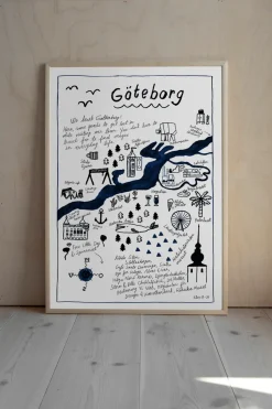 Göteborg poster, 50x70 cm