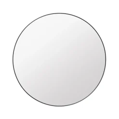Gubi mirror, Black brass