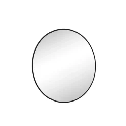 Haga Basic Round mirror, Black