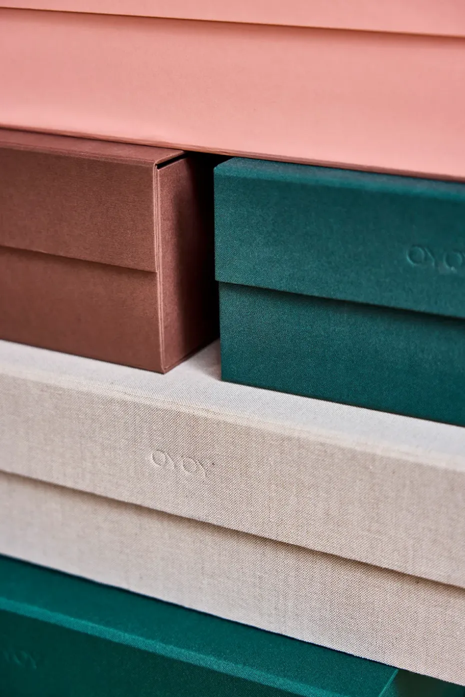 Hako storage box A4, Coral