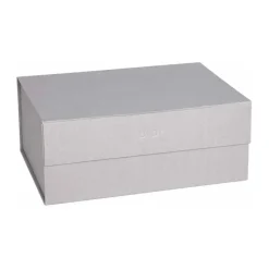 Hako storage box A4, Stone