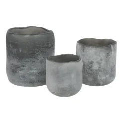 Halde lantern 8 cm, grey