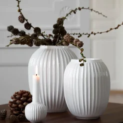 Hammershøi candleholder medium, white
