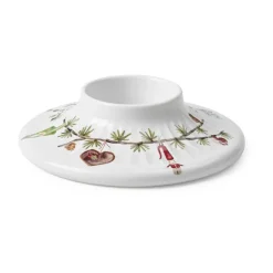 Hammershøi Christmas block candle stick Ø13 cm, White