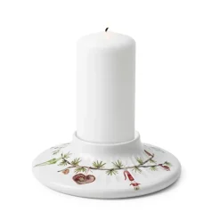 Hammershøi Christmas block candle stick Ø13 cm, White