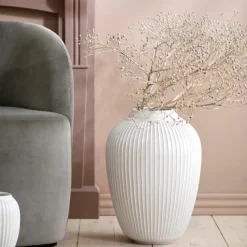 Hammershøi floor vase 50 cm, white