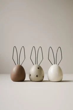 Hare Easter decoration H18 cm, Vanilla