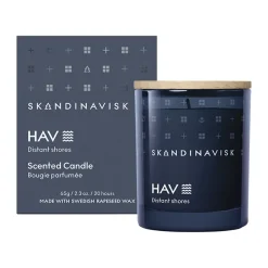Hav scented candle with lid, 65 g