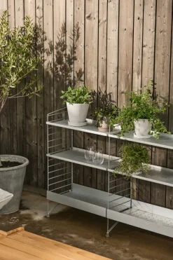 HAY Flowerpot with saucer M Ø14 cm, Grey