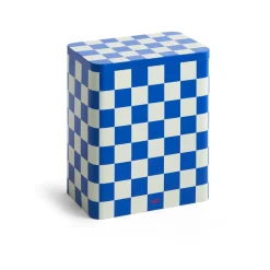 HAY Tin Container large, Blue-off white