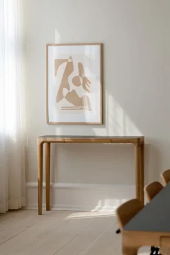 Heart'n'Soul console table 120 cm, Oak-moss green