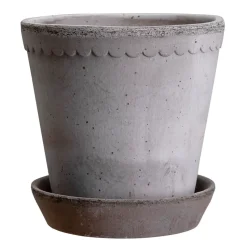 Helena flower pot Ø18 cm, grey