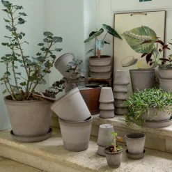 Helena flower pot Ø18 cm, grey