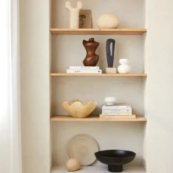 Hera decorative bowl Ø35 cm, Natural