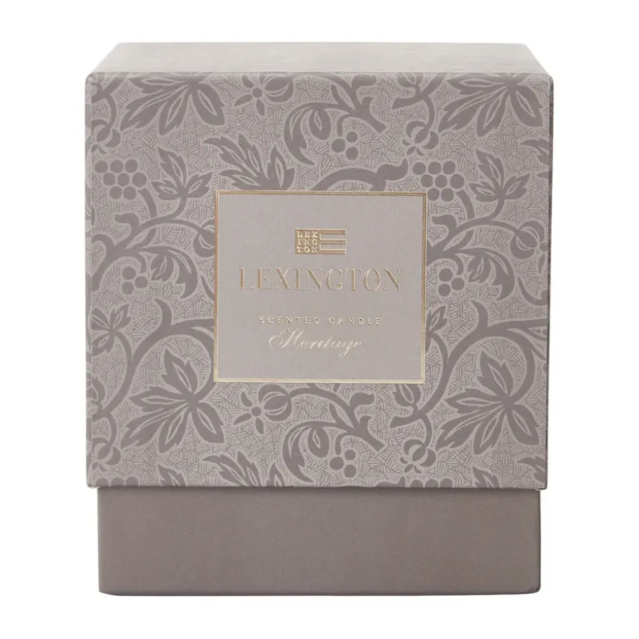 Heritage scented candle, Black