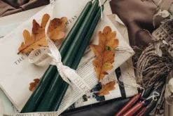 Herrgårdsljus candles 30 cm 6-pack , Dark green