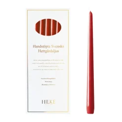 Herrgårdsljus candles 30 cm 6-pack , Red glossy