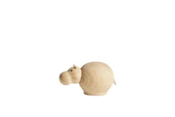 Hibo wooden hippo, Small