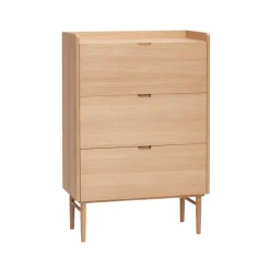 Hide chest of drawers, Oak