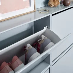HIDE shoe cabinet, Beetroot 165