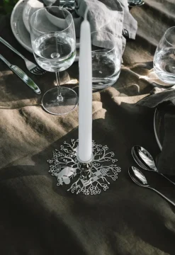 Hilke X Moomin No.1 candle holder, Nickel-plated brass