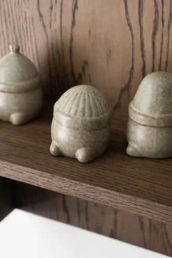 Hipster Triplets Christmas decoration 3-pack, Beige