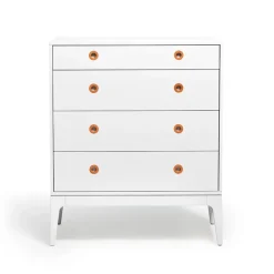 Höllviken chest of drawers, light gray, 4 drawers