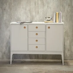 Höllviken sideboard, light gray