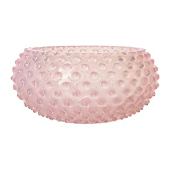 Hobnail Tapas 23 cm, Soft Pink