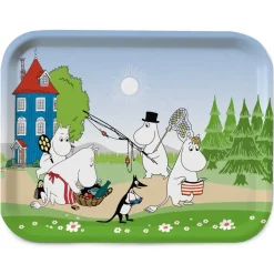 Holiday tray 27x20 cm, Green