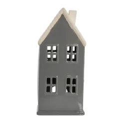 Hollia decorative house 29 cm, Dark grey