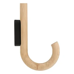 Hook hook 19 cm, Oak-black