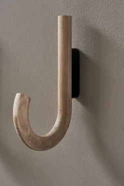 Hook hook 19 cm, Oak-black