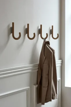 Hook hook 19 cm, Oak-chrome