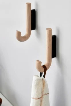 Hook hook mini 13.3 cm, Oak-black
