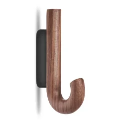 Hook hook mini 13.3 cm, Walnut-black