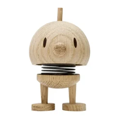 Hoptimist Bumble S figure, Raw oak
