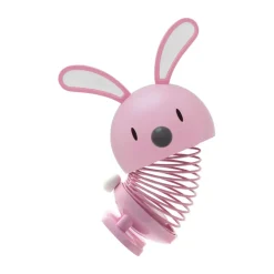 Hoptimist Bunny figure 9 cm, Light red