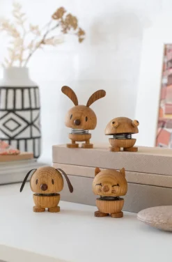 Hoptimist Bunny S figure, Oak