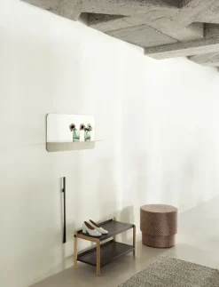 Horizon spegel horisontal, Stainless steel